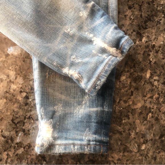 MADEWELL 9” High-Rise Skinny Jean, Destructured-Hem Edition - Picture 5 of 14